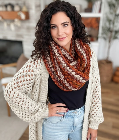 Chunky Suzette Infinity Scarf