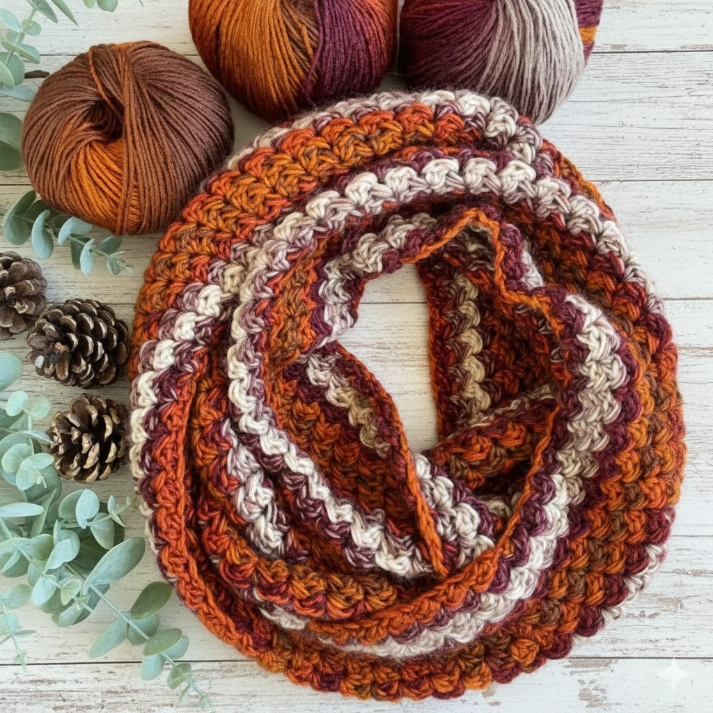 Chunky Suzette Infinity Scarf