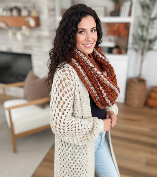 Chunky Suzette Infinity Scarf